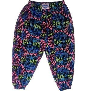 80s-90s International Baggyz vintage LA  parachute MC Hammer baggy pants Men M